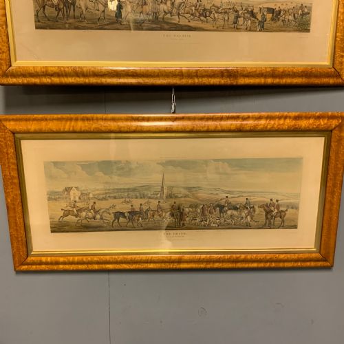 SET OF 4 LEICESTERSHIRE HUNTING SCENES 1814 T SUTHERLAND - ADDITIONAL PHOTO 8