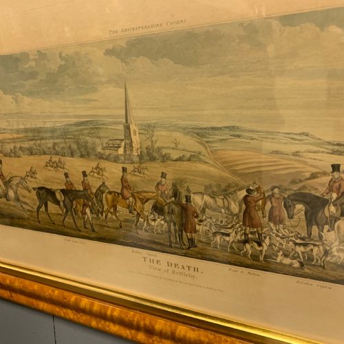 SET OF 4 LEICESTERSHIRE HUNTING SCENES 1814 T SUTHERLAND - ADDITIONAL PHOTO 9