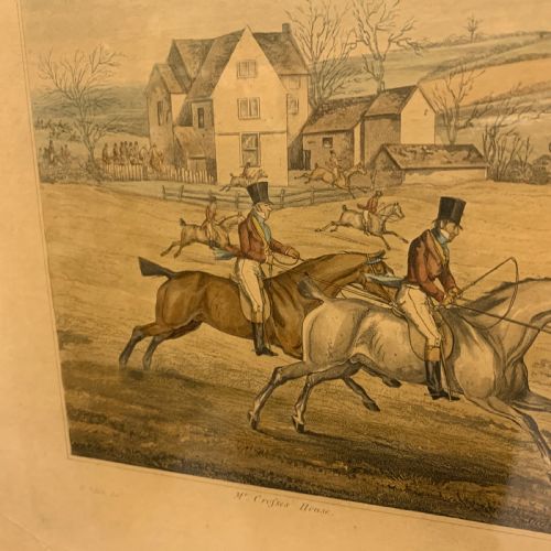 SET OF 4 LEICESTERSHIRE HUNTING SCENES 1814 T SUTHERLAND - ADDITIONAL PHOTO 12