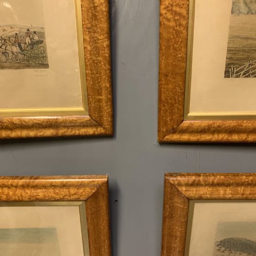 SET OF 4 LEICESTERSHIRE HUNTING SCENES 1814 T SUTHERLAND - ADDITIONAL PHOTO 13