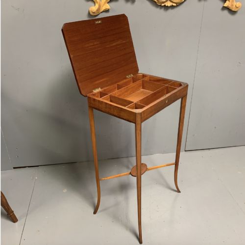 EDWARDIAN SATINWOOD INLAID OCCASIONAL TABLE - ADDITIONAL PHOTO 6