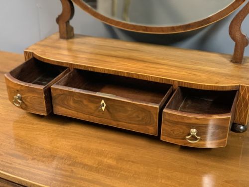 GEORGIAN MAHOGANY DRESSING TABLE SET - ADDITIONAL PHOTO 8