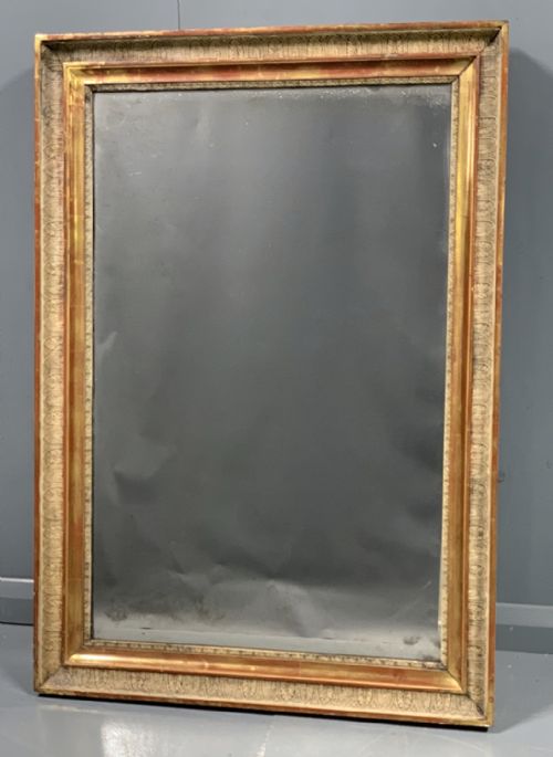 LARGE FRENCH GILT LANDSCAPE OVERMANTLE MIRROR - ADDITIONAL PHOTO 7
