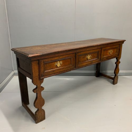 18TH CENTURY ENGLISH OAK DRESSER BASE - ADDITIONAL PHOTO 5