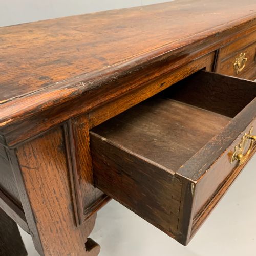 18TH CENTURY ENGLISH OAK DRESSER BASE - ADDITIONAL PHOTO 8
