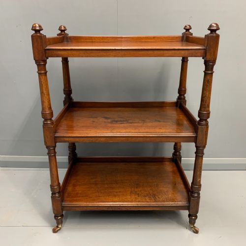 mid 19th century 3 tier buffet - CATEGORY: ANTIQUE FURNITURE - DATED 1860