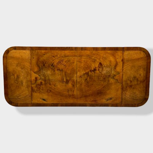 REGENCY FREESTANDING WALNUT SOFA TABLE - ADDITIONAL PHOTO 1