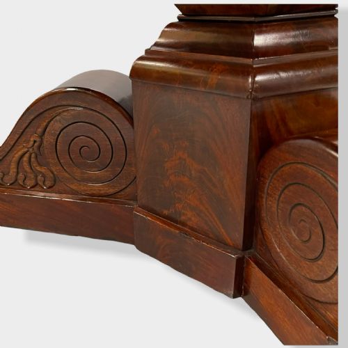 FRENCH MARBLE TOP EMPIRE GUERIDON CENTRE TABLE - ADDITIONAL PHOTO 5