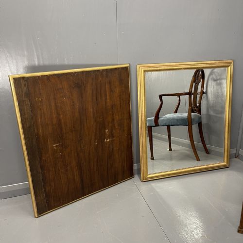 PAIR OF ALMOST SQUARE ENGLISH GILT MIRRORS - ADDITIONAL PHOTO 11