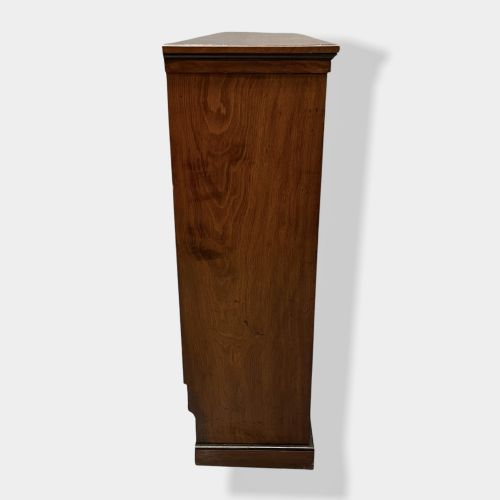 ENGLISH WALNUT AND EBONY DWARF BOOKCASE - ADDITIONAL PHOTO 7