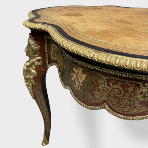 19TH CENTURY FRENCH BOULLE WORK CENTRE TABLE - ADDITIONAL PHOTO 3