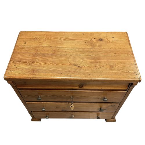 SMALL 19TH CENTURY CONTINENTAL CHEST OF DRAWERS - ADDITIONAL PHOTO 11