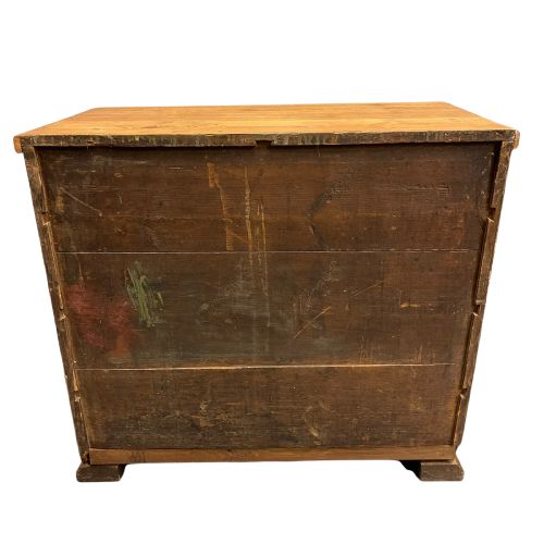 SMALL 19TH CENTURY CONTINENTAL CHEST OF DRAWERS - ADDITIONAL PHOTO 13