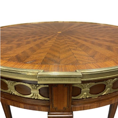 19TH CENTURY FRENCH SUNBURST GUERIDON TABLE - ADDITIONAL PHOTO 3