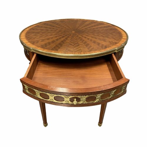 19TH CENTURY FRENCH SUNBURST GUERIDON TABLE - ADDITIONAL PHOTO 5