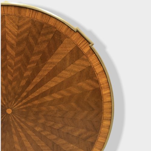 19TH CENTURY FRENCH SUNBURST GUERIDON TABLE - ADDITIONAL PHOTO 6