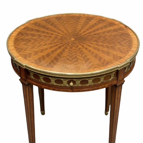 19TH CENTURY FRENCH SUNBURST GUERIDON TABLE - ADDITIONAL PHOTO 7