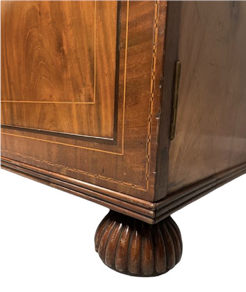LATE GEORGIAN SECRETAIRE BOOKCASE - ADDITIONAL PHOTO 10