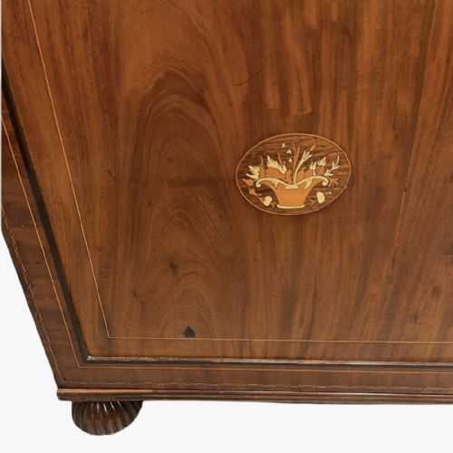 LATE GEORGIAN SECRETAIRE BOOKCASE - ADDITIONAL PHOTO 11