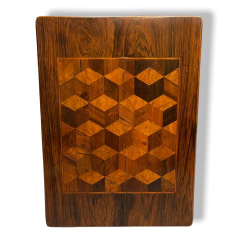 REGENCY GEOMETRIC TRIPOD TABLE - ADDITIONAL PHOTO 2