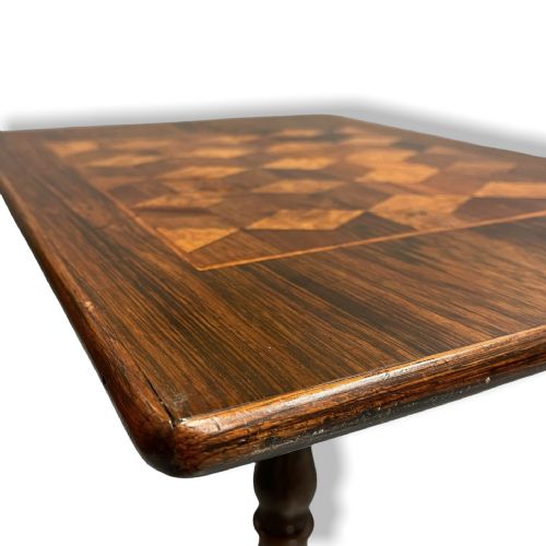REGENCY GEOMETRIC TRIPOD TABLE - ADDITIONAL PHOTO 5