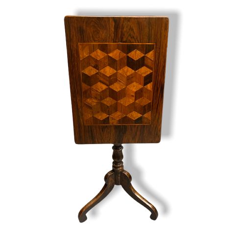 REGENCY GEOMETRIC TRIPOD TABLE - ADDITIONAL PHOTO 9