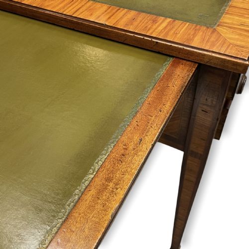 FRENCH EXTENDING FREE STANDING TULIPWOOD DESK - ADDITIONAL PHOTO 10