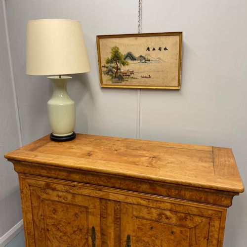 FRENCH BURR ELM BUFFET SERVER - ADDITIONAL PHOTO 8