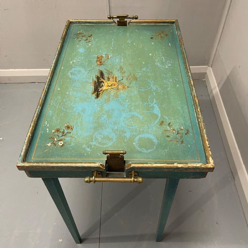 CHINOISERIE FOLDING TRAY SIDE TABLE - ADDITIONAL PHOTO 5