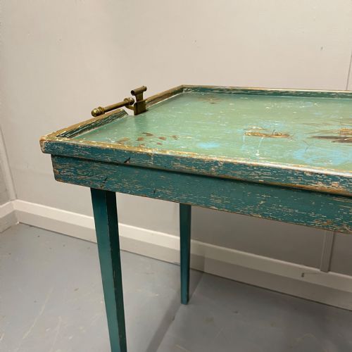 CHINOISERIE FOLDING TRAY SIDE TABLE - ADDITIONAL PHOTO 10