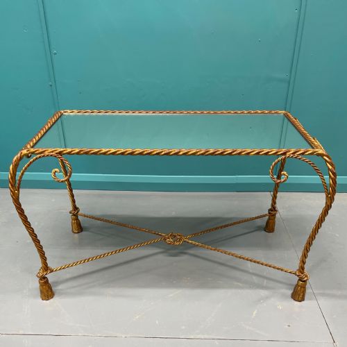 ITALIAN MIRRORED GILT SIDE AND COFFEE TABLE SET - ADDITIONAL PHOTO 11