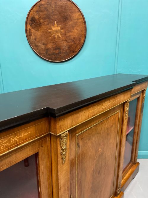 BREAKFRONT CREDENZA BOOKCASE - ADDITIONAL PHOTO 5