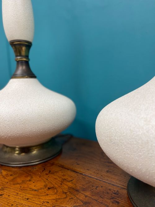 GRAND SCALE PAIR OF ART DECO LAMPS - ADDITIONAL PHOTO 3