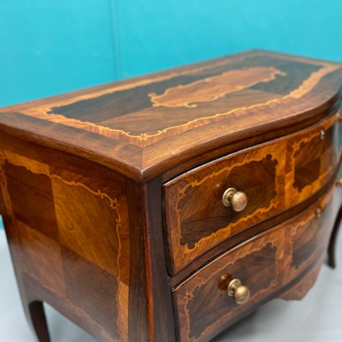 ITALIAN MARQUETRY COMMODE CHEST OF DRAWERS - ADDITIONAL PHOTO 6