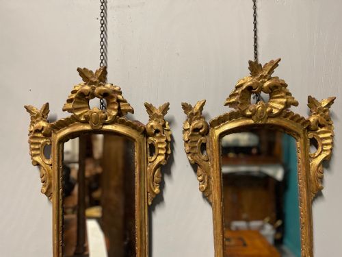 PAIR OF 18TH CENTURY ITALIAN GILT MIRRORS - ADDITIONAL PHOTO 2