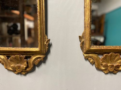 PAIR OF 18TH CENTURY ITALIAN GILT MIRRORS - ADDITIONAL PHOTO 4