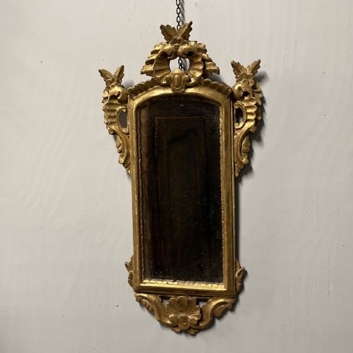 PAIR OF 18TH CENTURY ITALIAN GILT MIRRORS - ADDITIONAL PHOTO 5