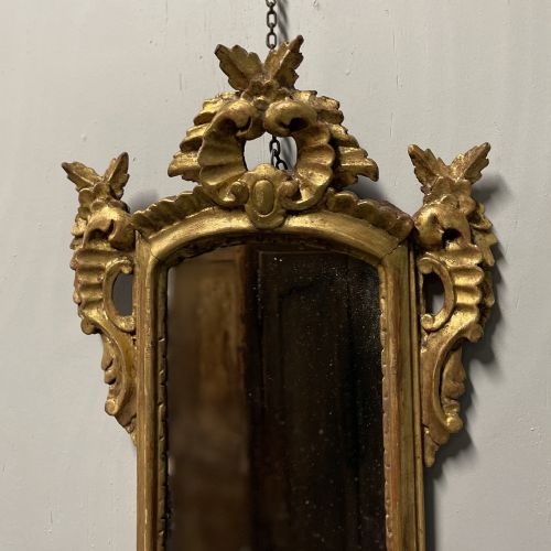 PAIR OF 18TH CENTURY ITALIAN GILT MIRRORS - ADDITIONAL PHOTO 6