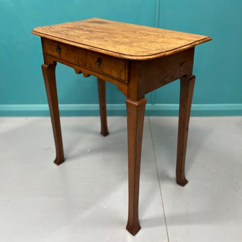 ARTS AND CRAFTS SIDE TABLE IN ELM - ADDITIONAL PHOTO 1