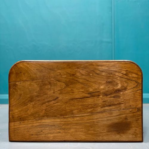 ARTS AND CRAFTS SIDE TABLE IN ELM - ADDITIONAL PHOTO 2