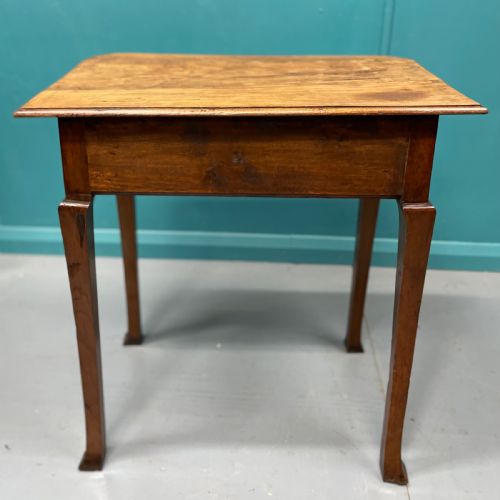 ARTS AND CRAFTS SIDE TABLE IN ELM - ADDITIONAL PHOTO 6