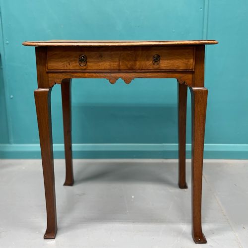 ARTS AND CRAFTS SIDE TABLE IN ELM - ADDITIONAL PHOTO 7