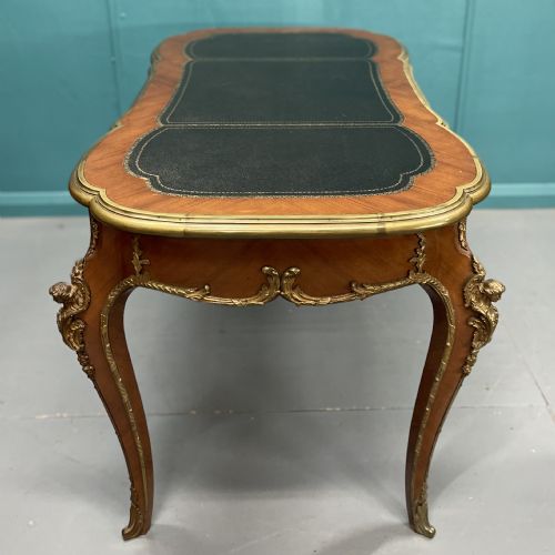 FRENCH BUREAU PLAT FREESTANDING PARTNERS DESK - ADDITIONAL PHOTO 9
