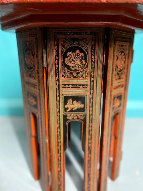 ANGLO INDIAN FOLDING SIDE TABLE INC PP - ADDITIONAL PHOTO 5