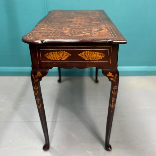 18TH CENTURY DUTCH MARQUETRY SIDE TABLE - ADDITIONAL PHOTO 5