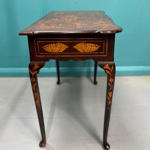 18TH CENTURY DUTCH MARQUETRY SIDE TABLE - ADDITIONAL PHOTO 6