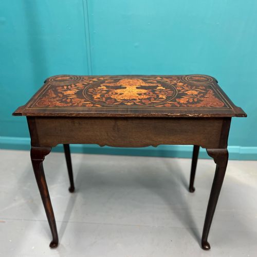 18TH CENTURY DUTCH MARQUETRY SIDE TABLE - ADDITIONAL PHOTO 9