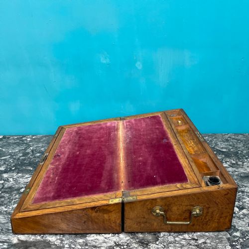 GEOMETRIC PARQUETRY TONBRIDGE WARE WRITING BOX - ADDITIONAL PHOTO 9
