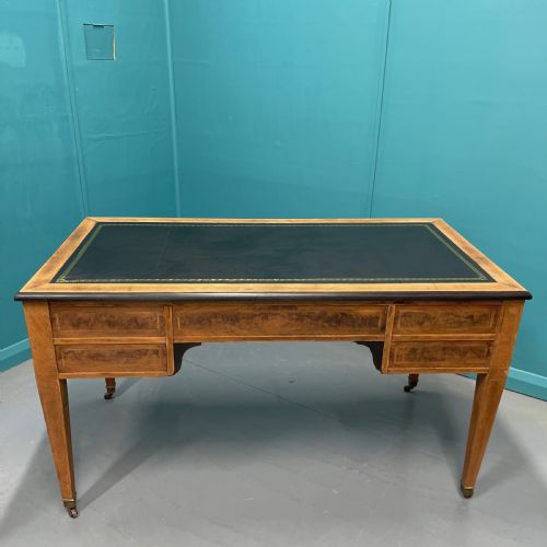 FRENCH 19TH CENTURY INLAID BLEACHED DESK - ADDITIONAL PHOTO 5