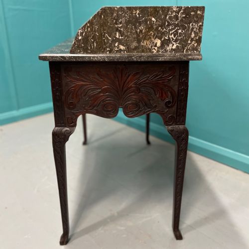 MARBLE TOP DRESSING TABLE BY EDWARDS ROBERTS - ADDITIONAL PHOTO 4